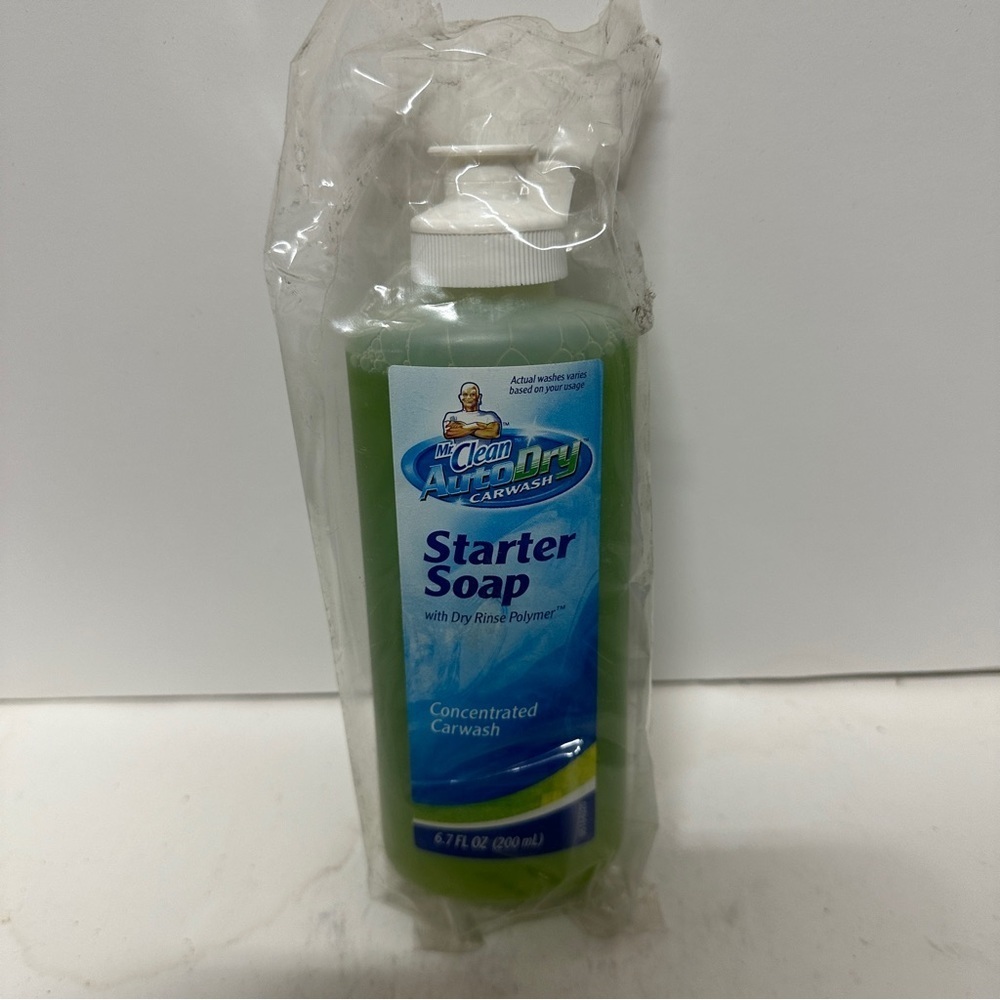 Mr Clean Auto Dry Car Wash Starter Soap HTF